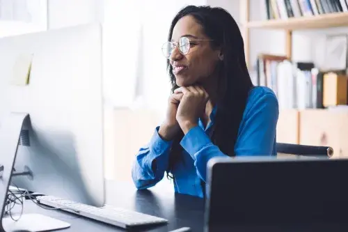 Pharma About Us Woman Working